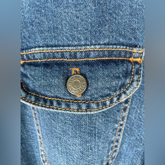 GRLFRND Sessile Denim Midi Dress in Gen X With Belt Women’s Size Small - Picture 11 of 11